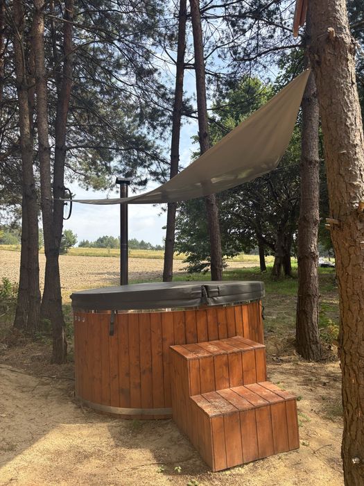 Nowy Domek w lesie, Roztocze, Balia, Altana