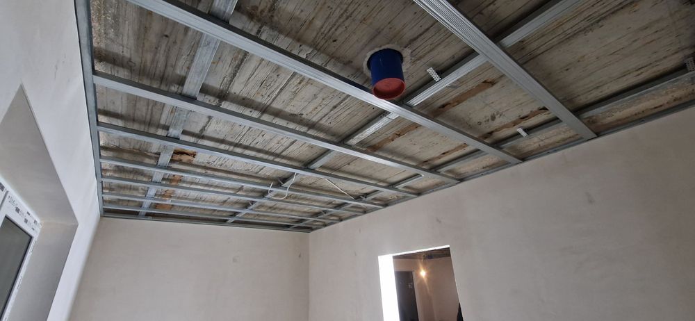 Sufity podwieszane, poddasza, gładzie, malowanie, remonty, wykończenia