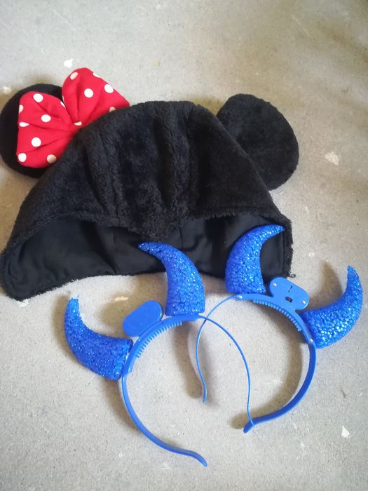 Myszka Miki + 2x rogi