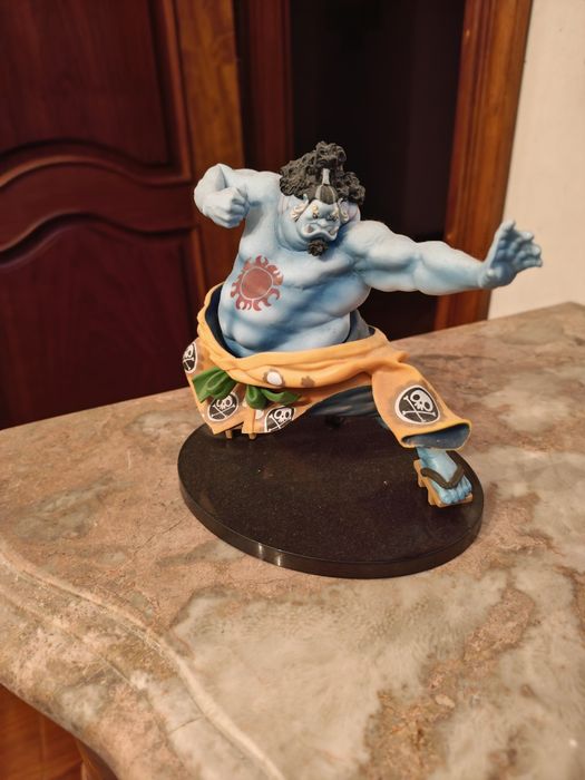 Figuras One Piece – Luffy, Nami, Robin e Jinbe (sem caixa)