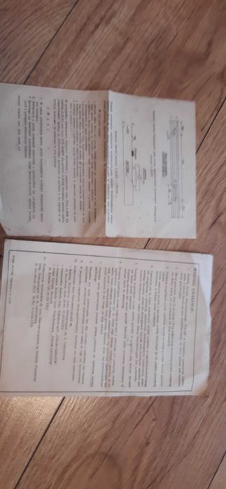 stara instrukcja POLAM montaż i obsługa opraw ściennych