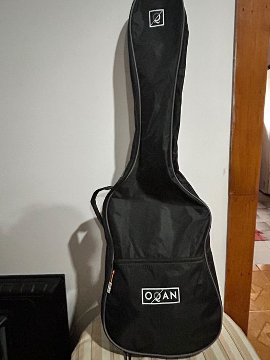 Guitarra elétrica com OFERTA de saco de transporte