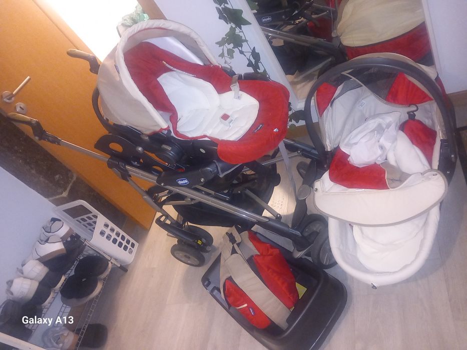Kit carrinho de bebé chicco