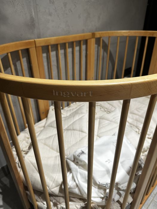 Ліжечко-трансформер smart bed 9-в-1 Іngvart