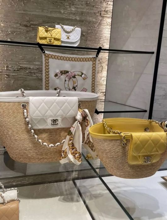 Chanel mini пляжна сумочка