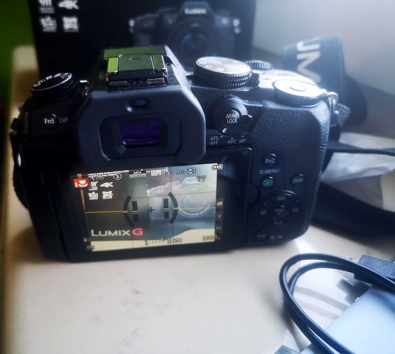 Panasonic DMC-G80M Lumix bezlusterkowy aparat cyfrowy + obiektyw