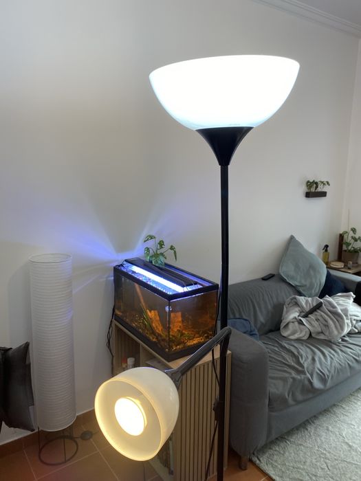 Candeeiro ikea c/ 2 focos