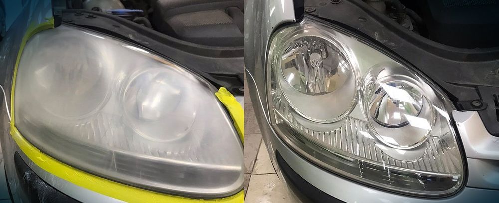 Поліровка фар та авто