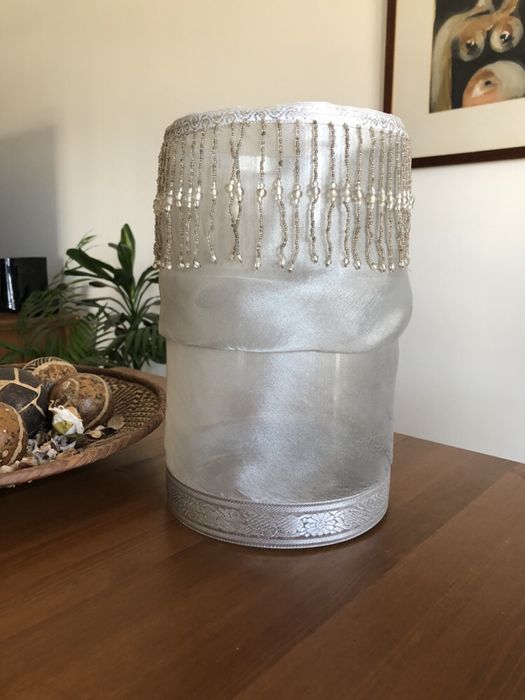 Porta velas/ potes de vidro/ jarras