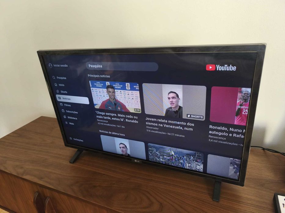 Smart TV LG 32" 32LM630BPLA – Excelente Estado – Comando Original