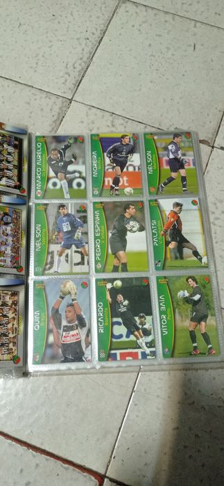 Caderneta Panini mega craques 2003 ( de cromos / cartas)