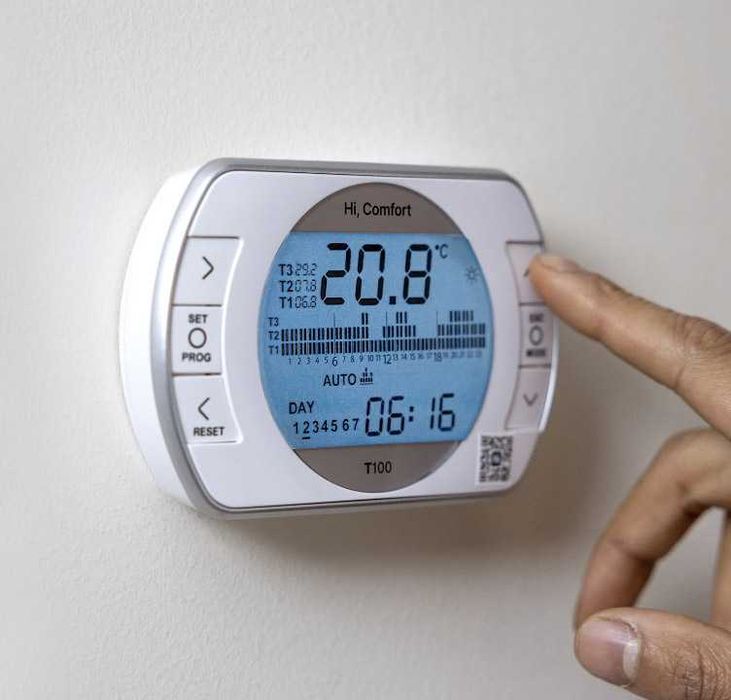 Sterownik pieca regulator temperatury Hi, Comfort T100 OT+