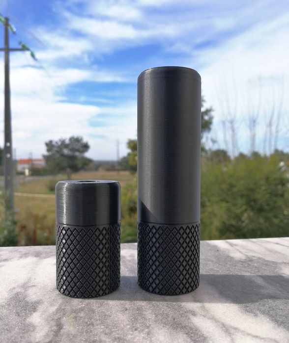 3D Tapa chamas 5-10cm AIRSOFT **LER DESCRIÇÃO**