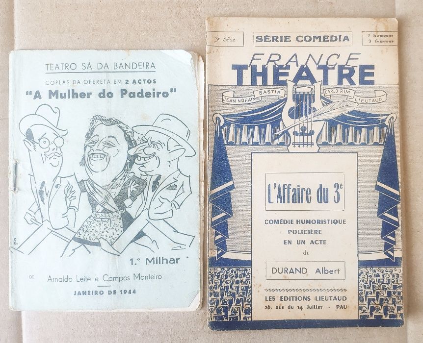 TEATRO - Vários Opúsculos e Peças de Teatro