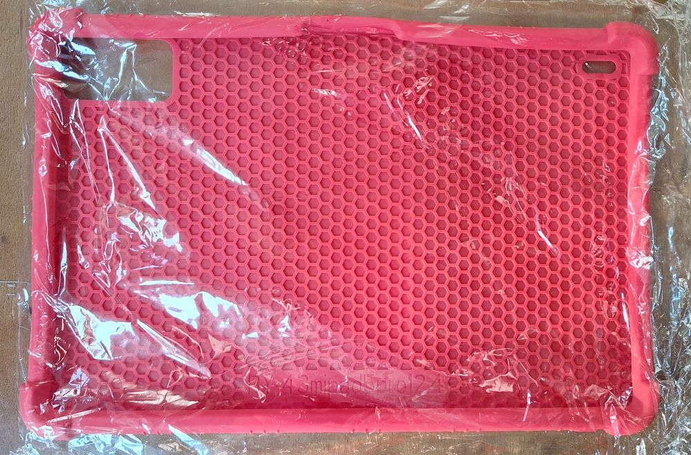 SmartCase Etui 12.4 Sylikonowe Xiaomi Pad 5 Pro Czerwone