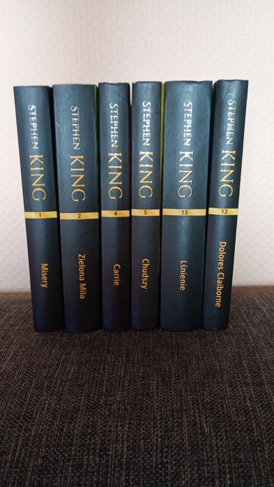 Zestaw komplet książek Stephena Kinga