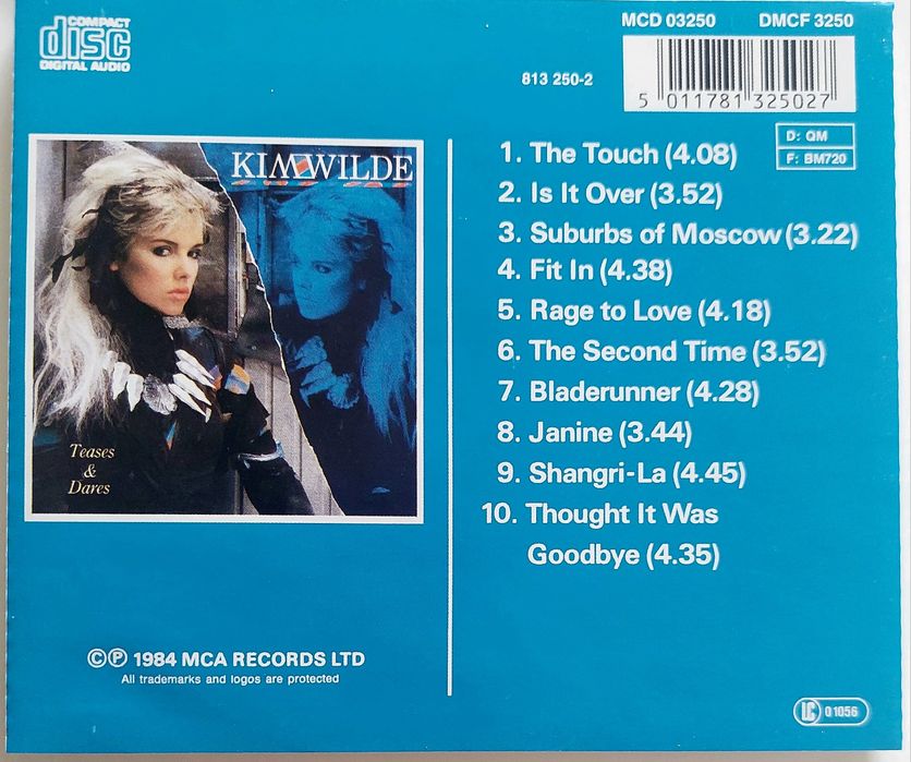 CD Kim WILDE - Teases & Dares