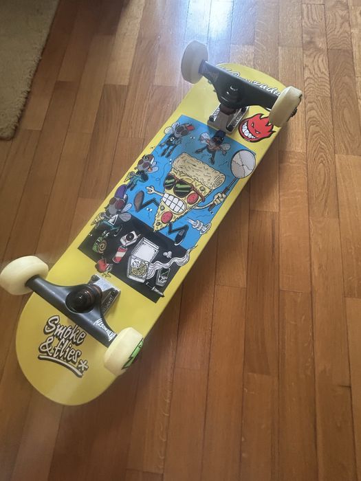 Skate com specs profissionais