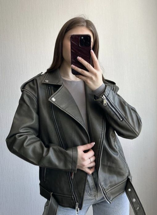 Косуха трендова з еко шкіри