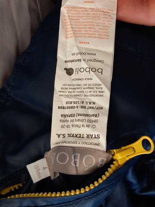 Casaco criança reversível Bóboli T-4anos