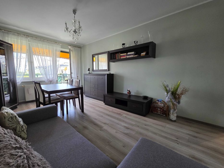 mieszkanie w centrum, umeblowane, 2 pokoje, ul.Bartkiewiczówny, Toruń, 49 m² - Widok 2