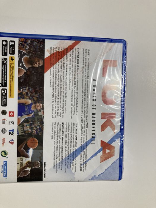 Jogo PlayStation PS5 NBA 2K22 novo e selado