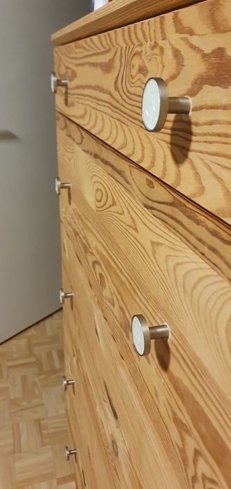 5 puxadores móveis pérola