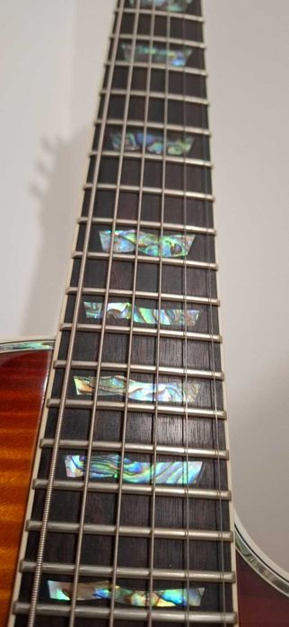 Guitarra ESP LTD EC 1000 Deluxe Amber Sunburst - Gibson Gotoh