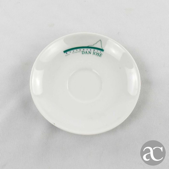 Chávena de café porcelana com publicidade “Restaurante Dam José”
