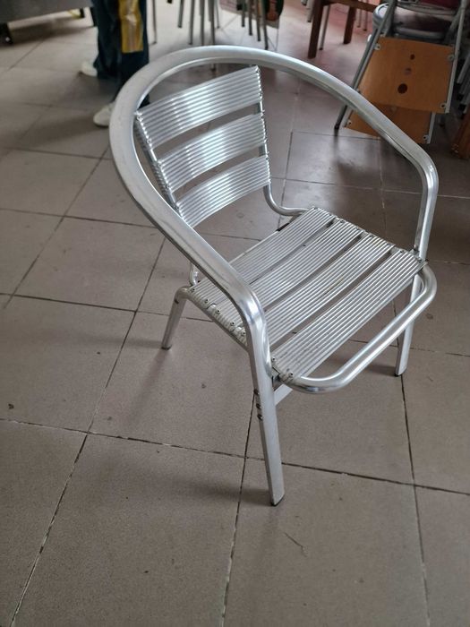 Cadeiras de Esplanada em Aluminio.