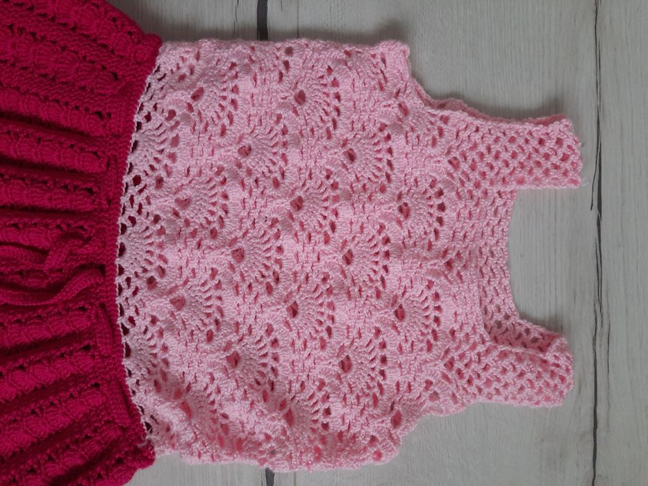 Sukienka rękodzieło handmade