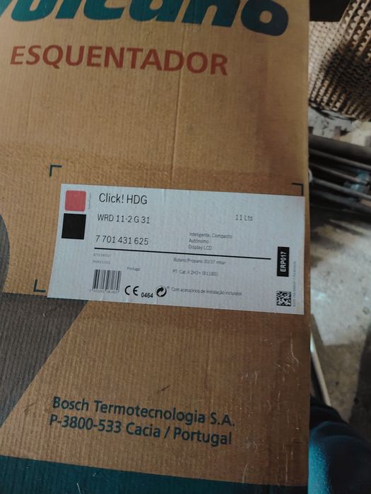 Esquentador Vulcano 11L