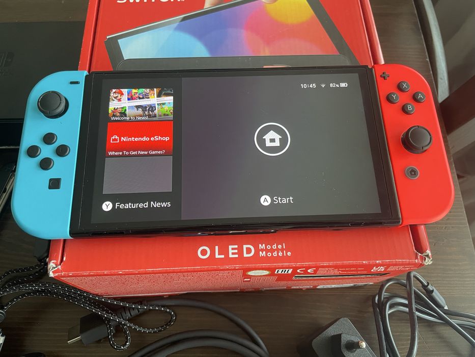 Nintendo Switch Oled Gwarancja do Lipca 2027