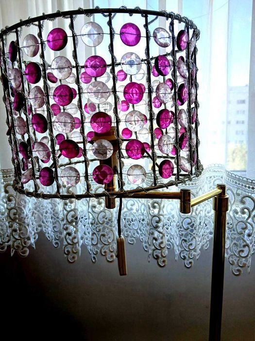 Редкий винтажный торшер конца 70х годов