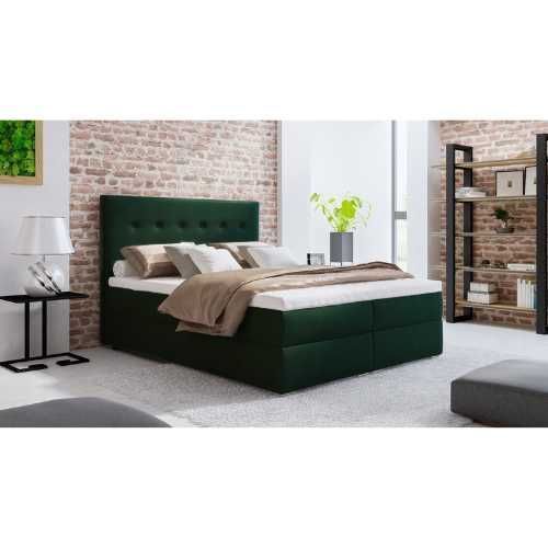 Łóżko kontynentalne BARI 120, 140, 160 x200 tapicerowane SYPIALNIA