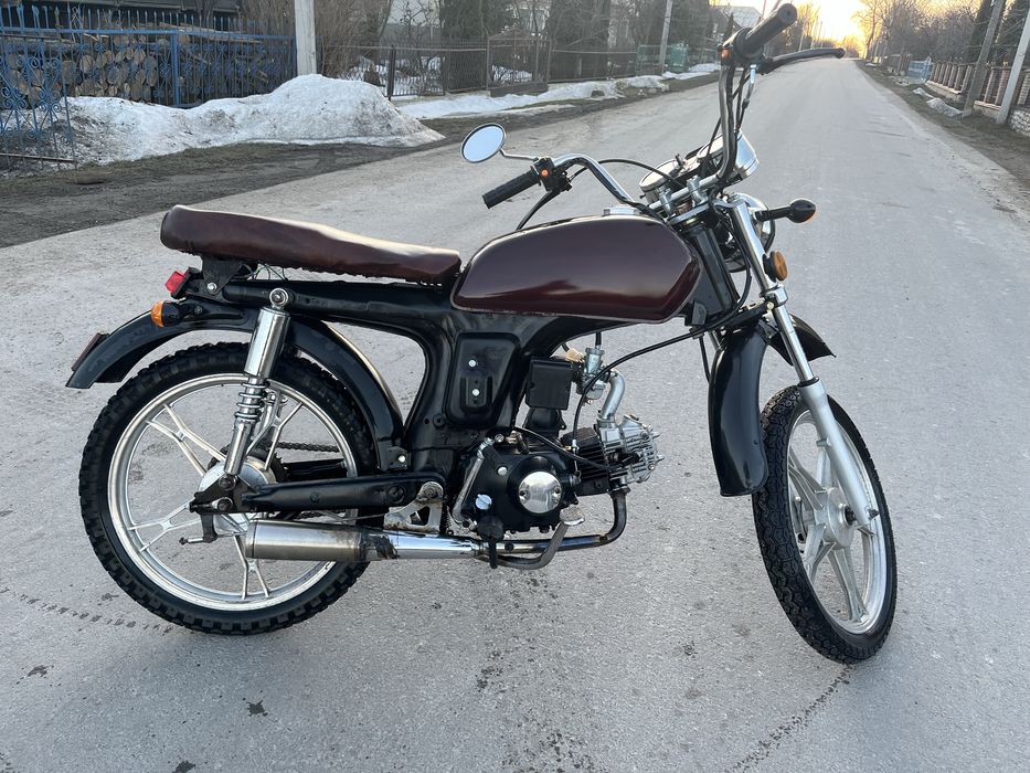 Мопед Альфа після відновлення