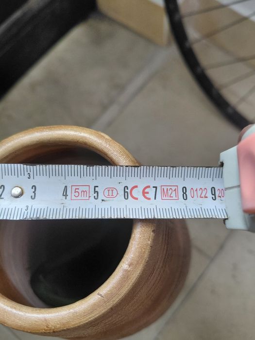 Jarra decorativa em bom estado geral para flores