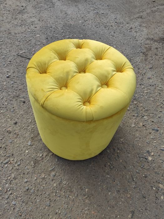 Круглый пуф, пуфик, банкетка в магазин, в детскую, в прихожую.