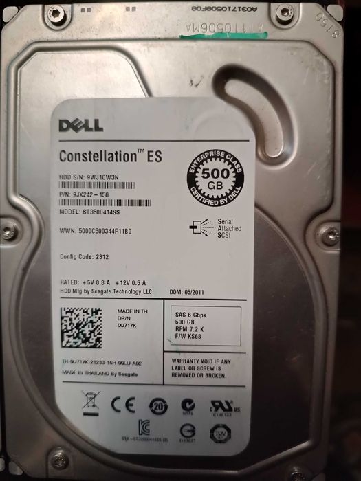 Оперативна пам'ять 16ГБ (2x8ГБ) /DDR3 і 2 жорстких диски по 500ГБ