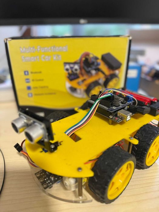 Multi functional smart car kit dev robô