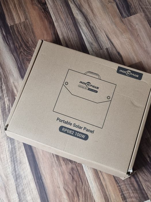 Сонячна панель ROCKPALS RP100 100W Portable Solar Panel солнечная