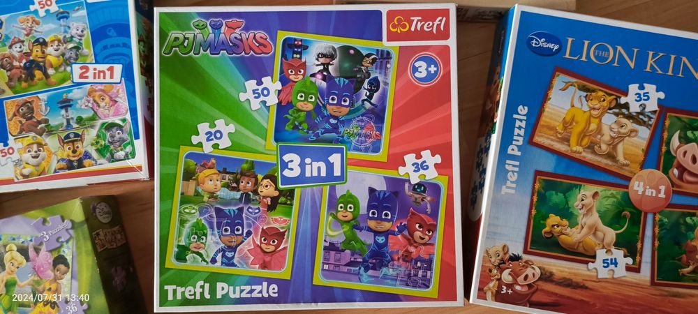 Puzzle i gra edukacyjna wiek 3+