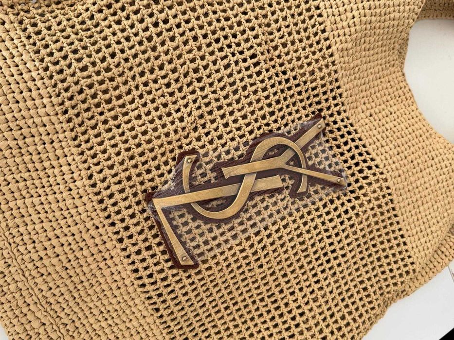 Torebka raffia YSL siatka plażowa od ręki 24h