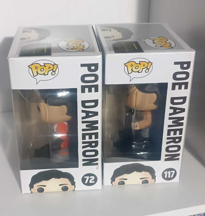 Funko Pop! Star Wars Poe Dameron #72 + # 117