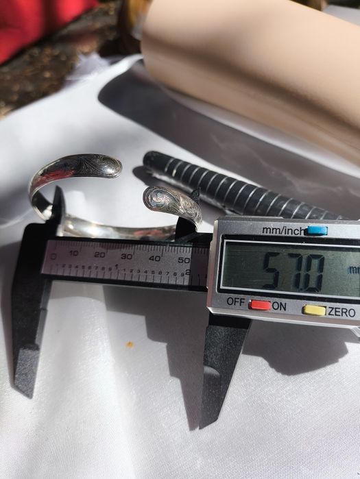 Stara srebrna bransoleta. Vintage