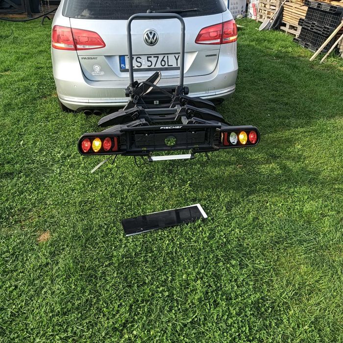 Bagażnik rowerowy FISCHER 708plus 10443 na hak 3 rowery 60 kg