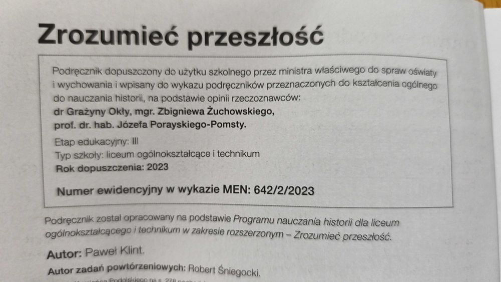 Historia - Zrozumieć przeszłość
