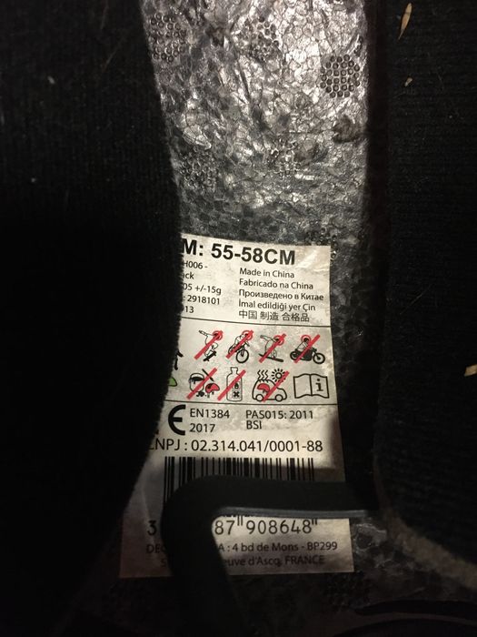 Kask jeździecki do jazdy konnej fouganza toczek