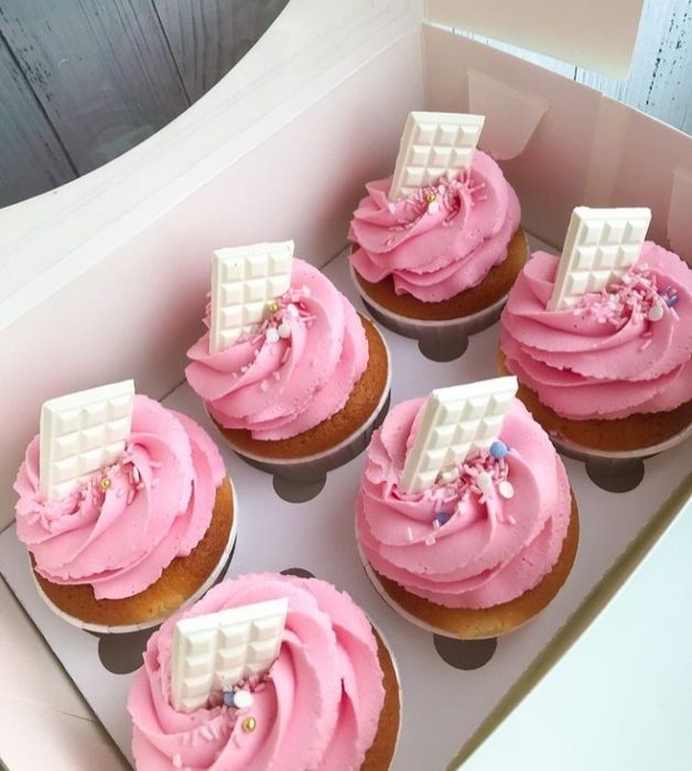 Капкейки на заказ. Подарок на день рождения. На свадьбу. Сладости