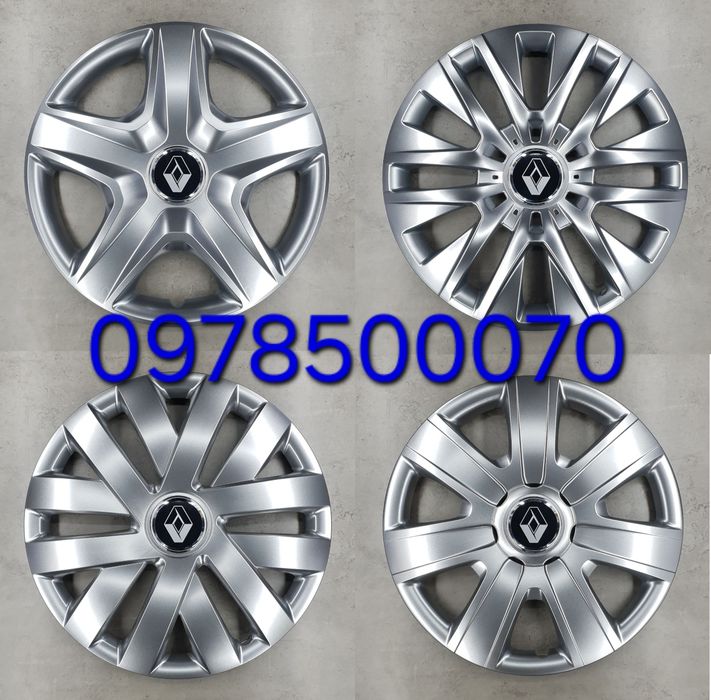 Ковпаки Renault Рено R16 Megane Duster Laguna Sandero Trafic Logan